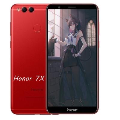 China Wholesale Used Mobile Phone Used Phone For Huawei Honor 7X 99%New 128Gb ROM 4G Lte Document Card Global System Smart Phone Honor 7X for sale