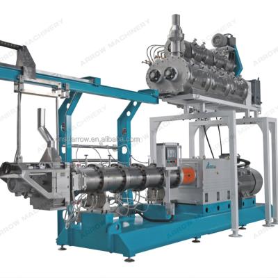 China Cat Dog Fish Bird Animal Cat Dog Food Feed Project Making Machine Production Line en venta