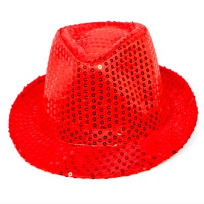 China Wholesale Cheap Picture Price Party Club Style Fashion Felted Hat Jazz Hats Sequin Glitter Cap For Women for sale