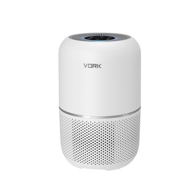 China Good quality CE dust sensor air purifier H13 portable hepa filter household small size desktop air purifier for home for sale