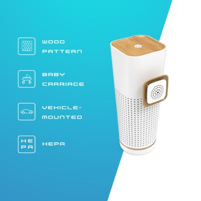 China Miniature Air Purifier Small Space Portable Hotel Car Purifier for sale