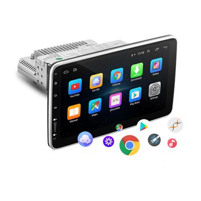 China Rotatable Screen 1DIN 4G Wifi Android 10inch FM LE RDS Bluetooth WiFi GPS Navigation Touch Screen 360 Radio For Car for sale