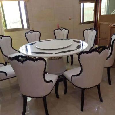 China Wholesale Price Durable Modern Luxury Marble Square Round Dining Table for sale