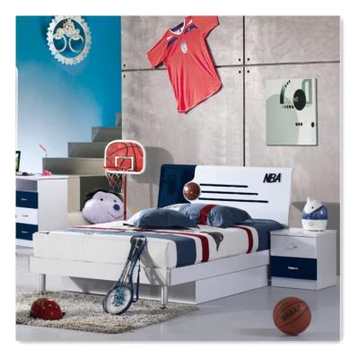 China Hot Sale Modern Kids Bedroom Furniture Sets Modern Kids Bedroom with Study Table and Wardrobe for sale