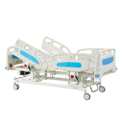 China Clinic D303pzc Foshan Manufacturer Low Price Multifunctional Hospital Bed With ABS Silent Wheels for sale