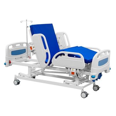 China New Arrival Home Care Center 3 Function Clinic Furniture Metal Adjustable Manual Medical Nursing Bed For Clinic for sale