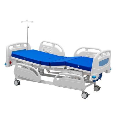 China Factory Price Good Quality Sale Factory Price Hospital Bed Manual Medical Bed Manufacturer 3 Cranks Manual Medical Beds for sale