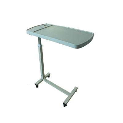 China Modern MT05 Fits Over Beds And Overbed Medical Adjustable Bedside Hospital Bedside Tables With Wheel for sale