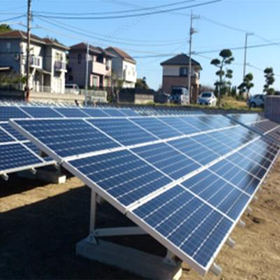 China Easy Installation Ground Mounted Solar Panel Frame Ground Mounted Racking System Structures for sale