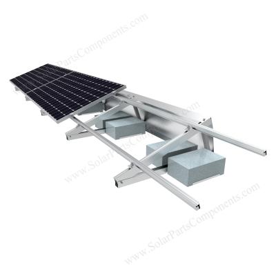 China Triangular metal roof roof solar panel bracket weighted solar panel brackets in metal roof system for sale