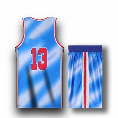 China Factory direct sales basketball clothing suit male student competition training sports basketball quick-drying double-sided clothing for sale