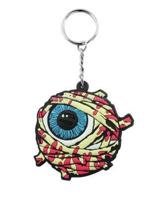 China Promotional 2D/3D Gifts With 3D Logo Cute Soft Rubber PVC Key Chain for sale