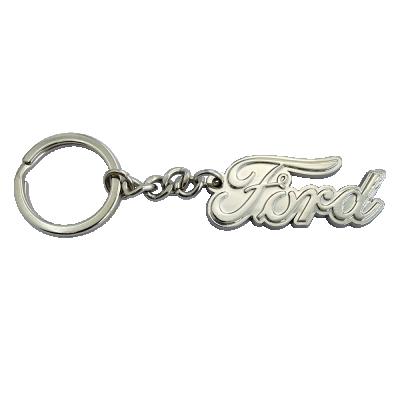 China Decorations/Gifts/Silver Color 3D Logo Keychain Custom Shape Souvenirs for sale