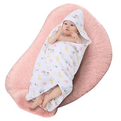 China Stock Blanket Ready Wholesale Disposable 2 Layers 100% Different Fabric Cotton/70% Bamboo Muslin Newborn Babies Boys Wraps Blankets for sale