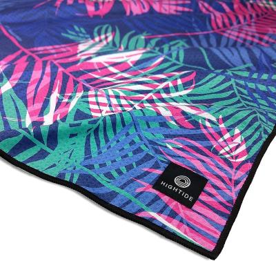 China Hightide QUICK DRY Premium Sand Free Towel For Swimming And Beach Travel Microfiber Towels for sale