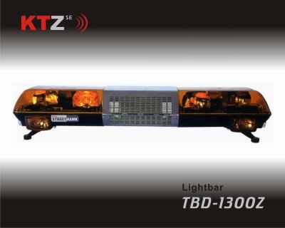 China security amber color halogen rotating lightbar (TBD-1300Z) for sale