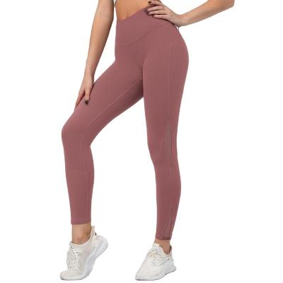 China Breathable Waisted Gaiters For Women Pants For Mesh Patchwork Workout Pants Running Gym Gaiters Women for sale