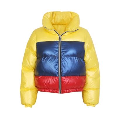 China Fashion High Quality Cheap Light Weight Waterproof Down Jacket Womens Down Coat for sale