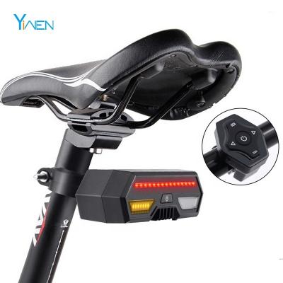 China 4G LTE Bicycle Waterproof GPS Bicycle Bike Tracker with Turn Signal Light Remote Controller for sale