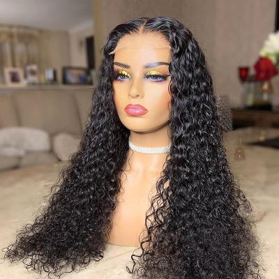 China Body Wave 13*6 Lace Front Wigs 360 Lace Wigs Vendors Dropshipping 30 Inch Water Wave Human Hair 4X4 Hd Lace Closure Front Wigs for sale