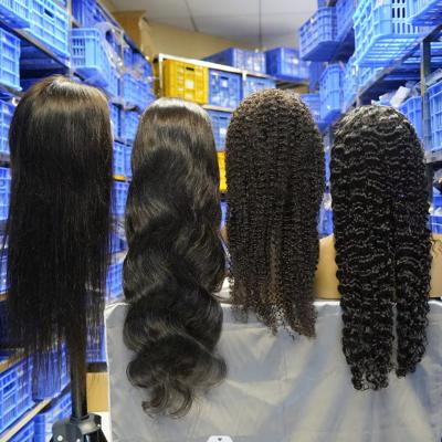 China Body Wave 4x4 13x4 13x6 Brazilian HD 100% Lace Frontal Closure Hair Wigs, Cheap Full Lace Front Wigs Hair Pre Plucked for sale