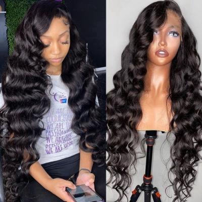 China Body Wave Wholesale Hd Lace Wig Human Hair Lace Front, 360 Full Lace Hair Wigs, Brazilian Hair Hd Lace Frontal Wigs For Black Women for sale