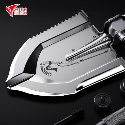 China Zune Lotoo Multifunctional Multifunctional Camping Survival Folding Military Shovel for Rescue and Emergency Road Trip for sale