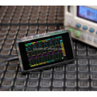 China 4 Inch DS213 DSO213 DSO203 Mini Pocket Oscilloscope 3 Channel Digital Oscilloscope for sale