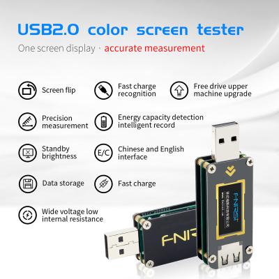 China FNB28 Current and Fast Charging Voltage Meter USB Tester QC2.0/QC3.0/FCP/SCP/AFC Protocol Trigger Capacity Test FNB28 for sale