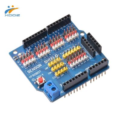 China NEW R3 MEGA V5 Expansion Board Sensor Shield V5.0 Sensor Expansion Board ONU For Robot Parts Electronic Building Blocks for sale