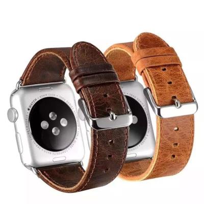 China Genuine Leather Band 38mm XDDZ 2018 Latest Design Real Leather 42mm For Apple Watch Band, For iWatch Series 1/2 /3 for sale