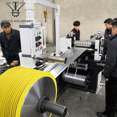 China Garment Shops Small Iron Coil Slitting Machine Stainless Steel High Speed ​​Coil Slitting Machine Rewinding and Slitting Machine for sale