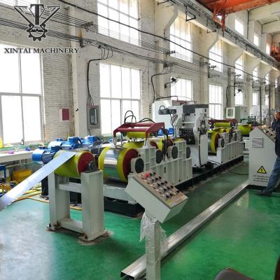 China food & Beverage Stores Metal Strip Folding Straightening Line for sale