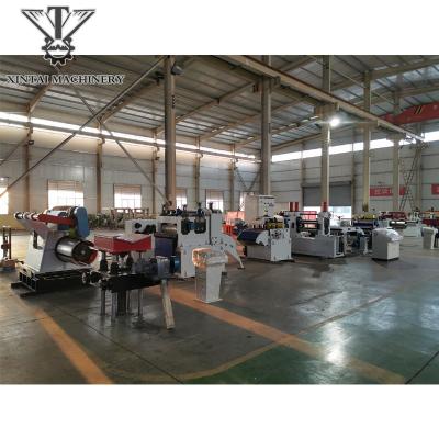 China High Speed ​​Automatic Steel Strapping Belt Coil Slitting Line Galvanized Slitting Machine Stainless Steel Coil Production Line for sale