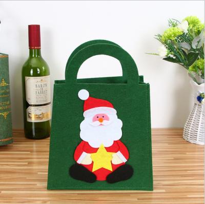 China Cheap Fashion Felt Cartoon DIY Designer Christmas Tote Bag DIY Handbags for sale