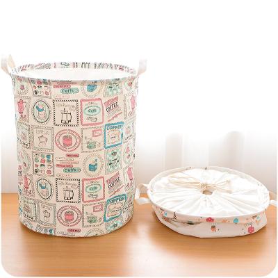 China Customized Home Laundry Baskets Foldable Large Capacity Folding Bathroom Oxford Cloth Basket Clothes Waterproof Dirty Bucket Storage for sale