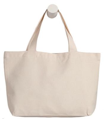 China Eco-friendly Hot Sale 100% Cotton Shopping Tote Canvas Bag With Custom Logo Printed for sale