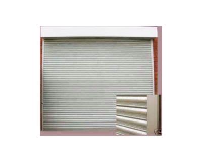 China Factory price automatic / manual galvanized steel roller shutter light stainless steel color steel door for sale