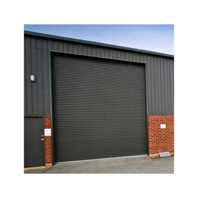 China Durable Galvanized Steel Shutter Door Industry Warehouse Wind Proof Steel Roll / Color Roll Up Doors for sale