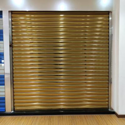 China High Quality Labor Safety Rolling Brake Galvanized Steel Roller Shutter Doors for sale