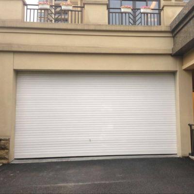 China Modern Automatic Rolling Up Overhead Aluminum Garage Door for sale