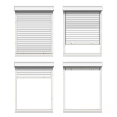 China Soundproof Decorative Indoor Blind Blackout Blackout Adjustable Side Window Shutters for sale