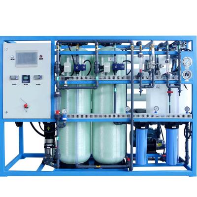 China Hotels Seawater Desalination Machine Reverse Osmosis System for sale