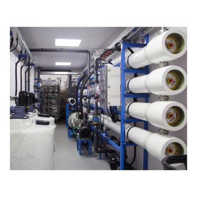 China Hotels/resorts/commercial ships desalination plant seawater desalination equipment mobile RO water treatment system for sale