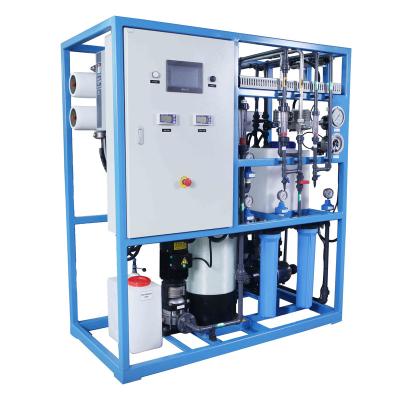 China Hotels Seawater Desalination Machine Reverse Osmosis System for sale