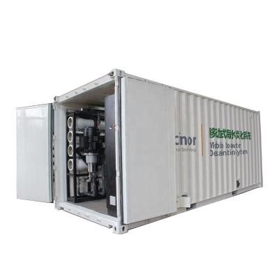 China Hotels / Resorts / Commercial Ships Reverse Osmosis Seawater Desalination Making Machine for sale