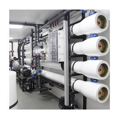 China Hotels Skid Seawater Desalination System Water Treatment Machine zu verkaufen