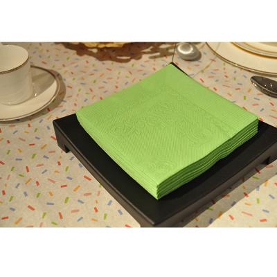 China 20 Count Luxury Cocktail Napkins , SGS 33x33cm Serviette Napkin Tissue for sale