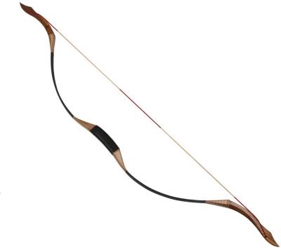 China Hunting Leather Bow Archery Leather Bow Traditional Cow Horse Bow 30-70lbs Recurve Bow For Hunting for sale