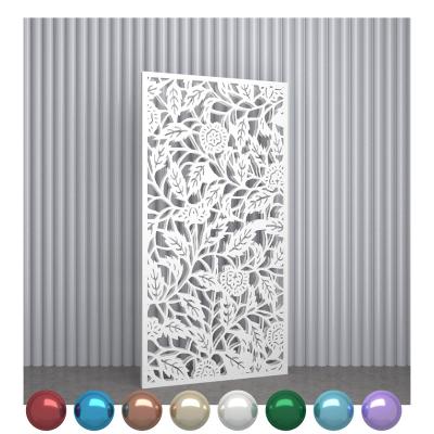 China Art Deco Europe Style Interior Decoration Laser Cut Metal Room Screen Divider for sale